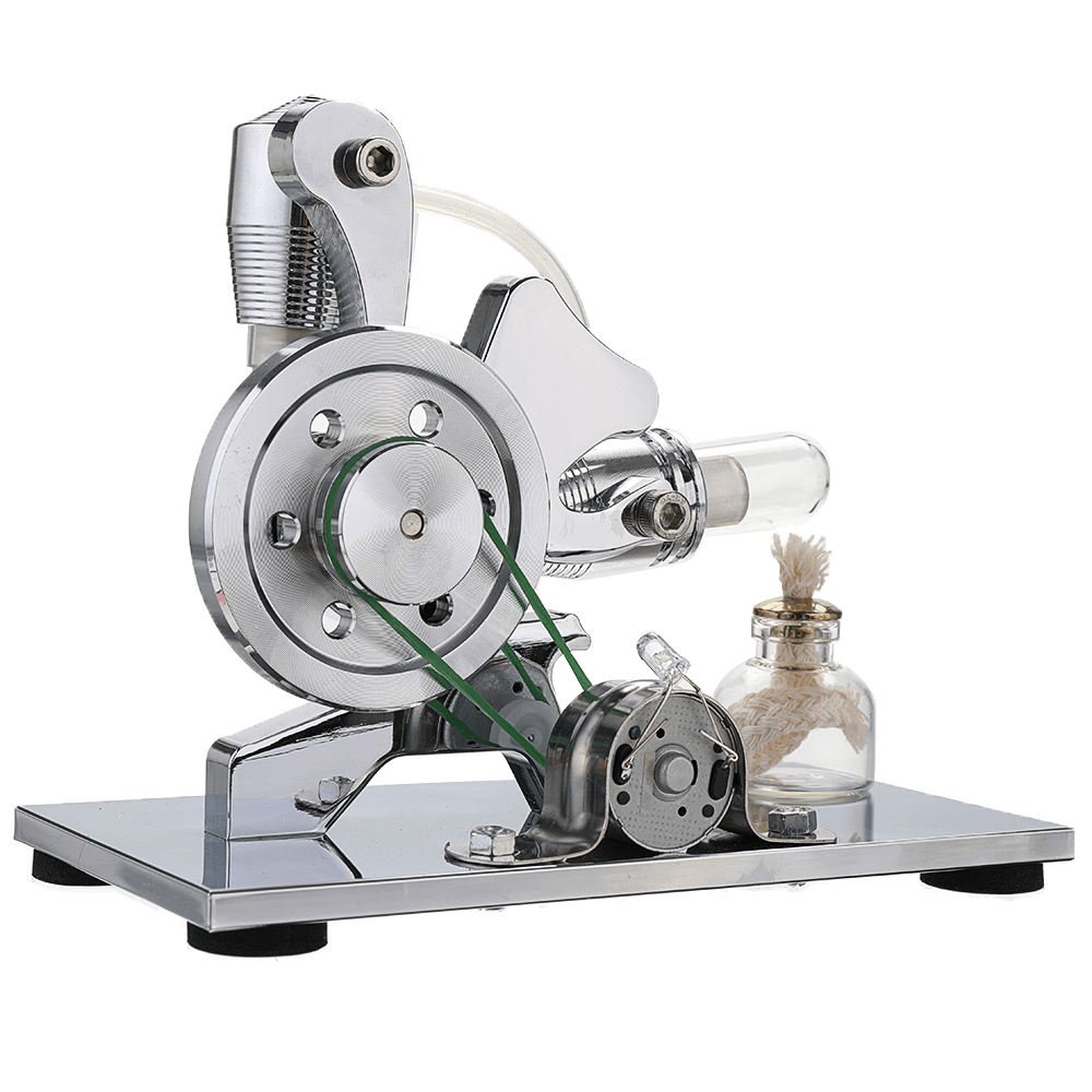 Upgrade STEM DIY Mini Air Stirling Engine Generator Motor Model Educational Power Engine Toy - Trendha