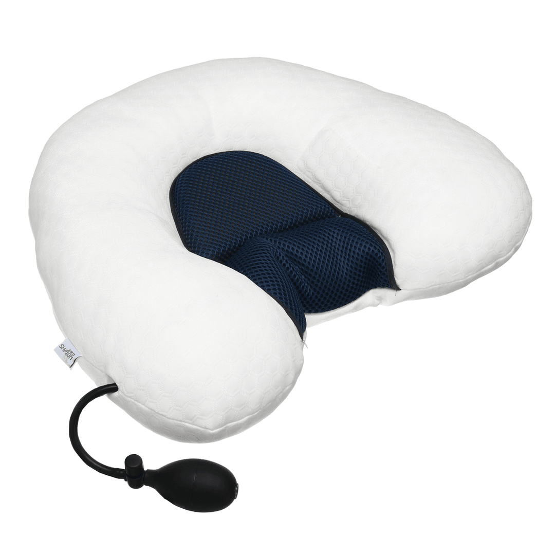 Inflatable Cervical Pain Bed Pillow Neck Support Ergonomic Orthopedic Travel Support Cushion - Trendha