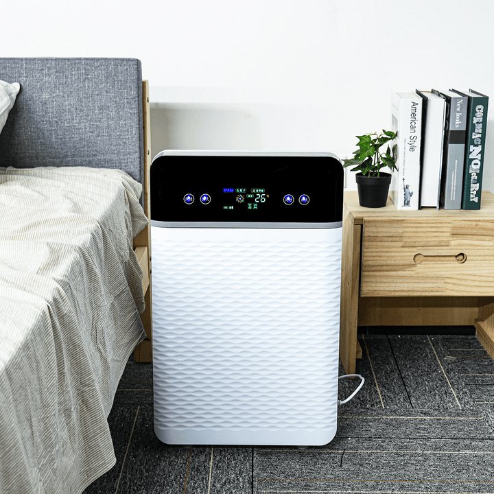 Air Purifier Negative Ion Portable Air Cleaner with 3 Speeds Dust Smoke PM2.5 - Trendha