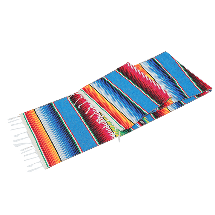 35 X 213Cm 5Pcs Mexican Blanket Table Flag Picnic Mat for Travel Outdoor Beach Towel Car Blankets - Trendha