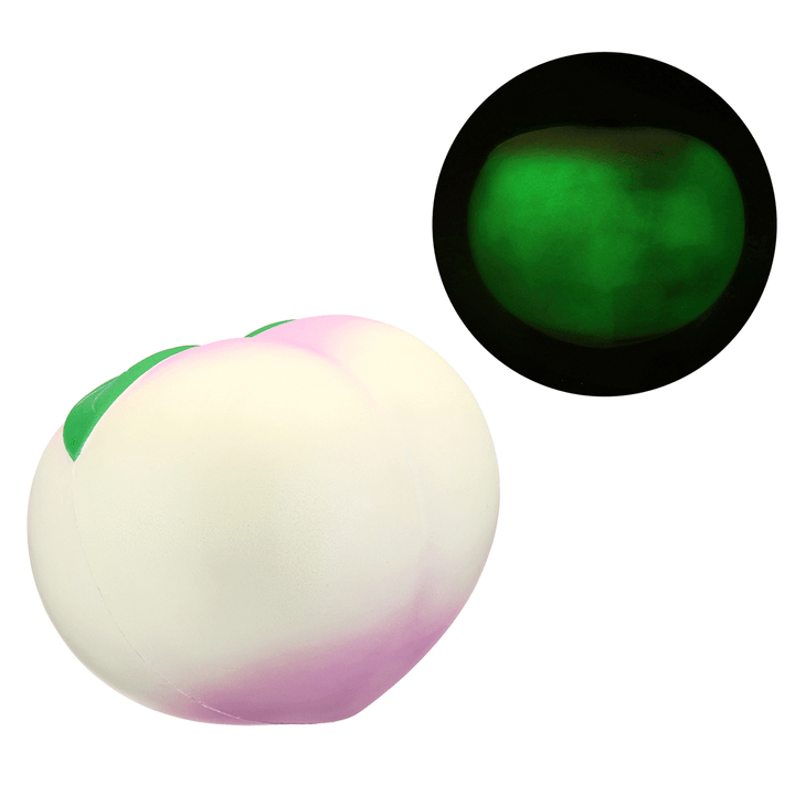 25*23CM Huge Squishy Dark Luminous Peach Super Slow Rising Fruit Toy with Original Packing - Trendha