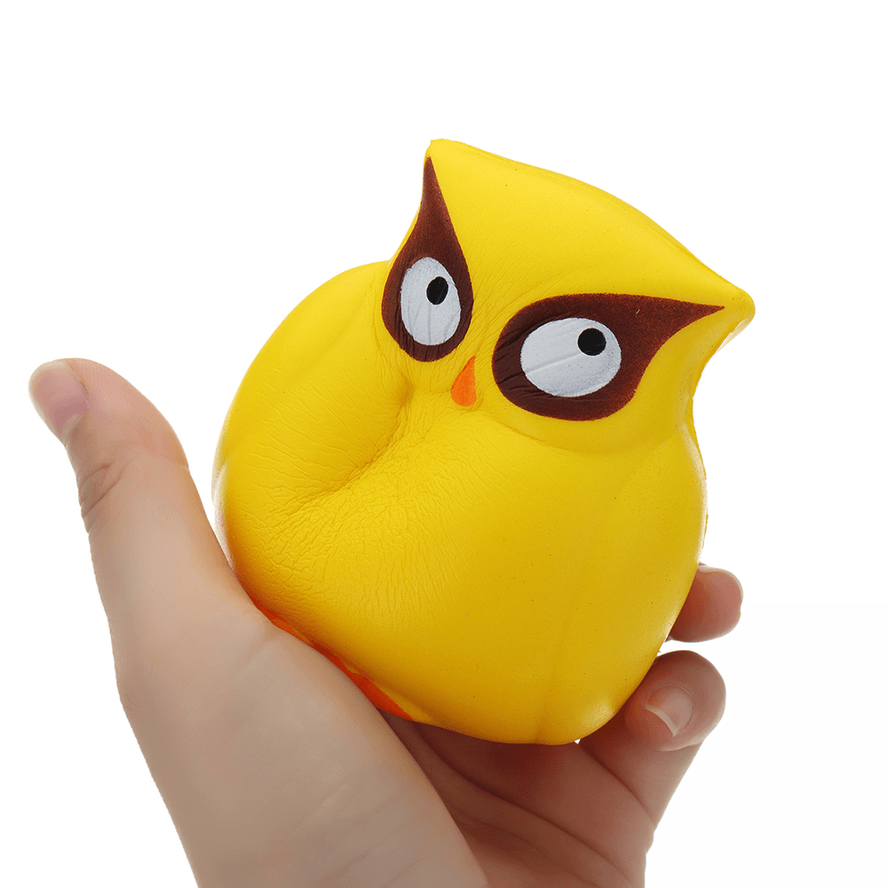 Owl Squishy 18CM Slow Rising with Packaging Collection Gift Soft Toy - Trendha