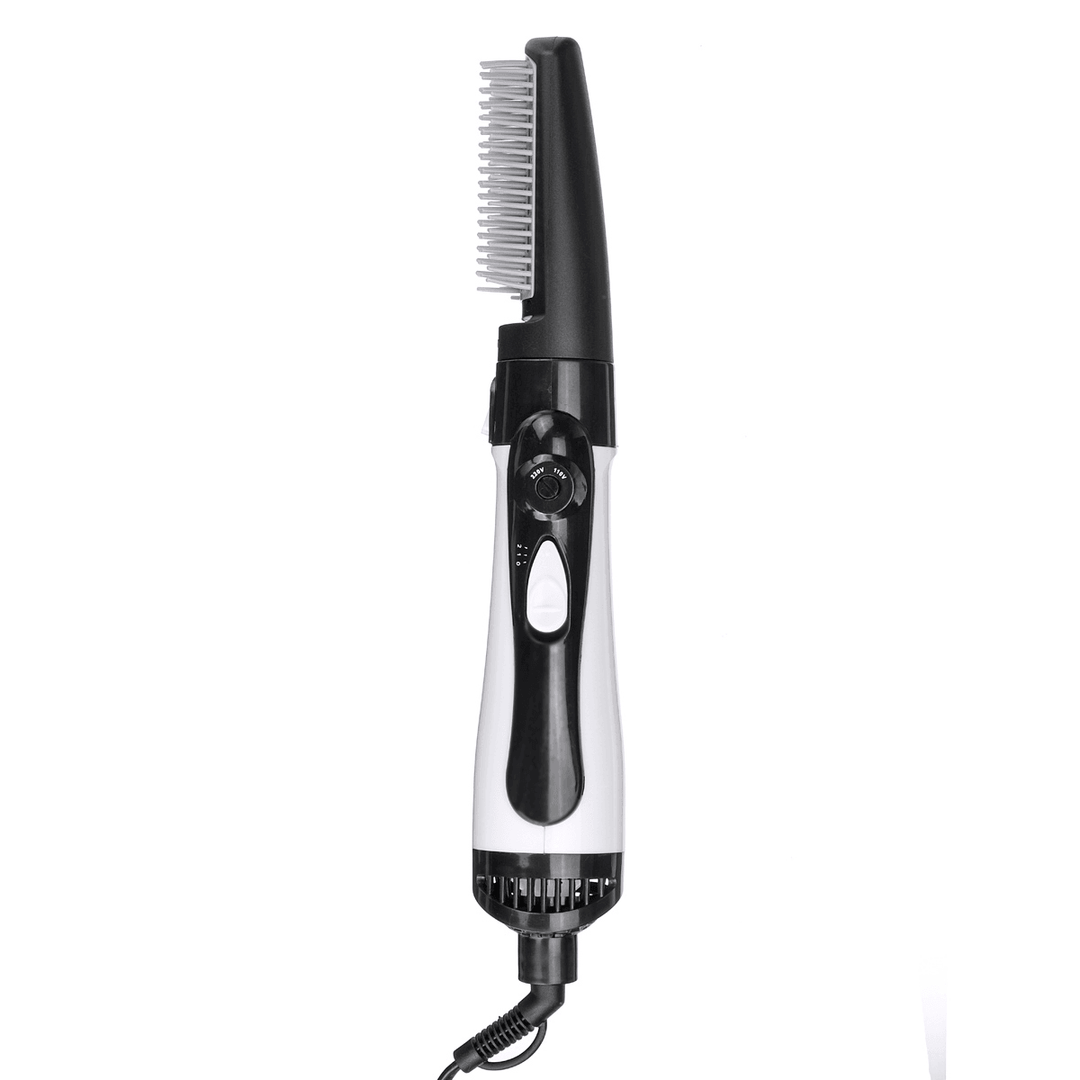4 in 1 Hair Dryer Brush Hot Air Brush Volumizer Blow Straightener Curler Professional Curling Iron Hair Styler - Trendha
