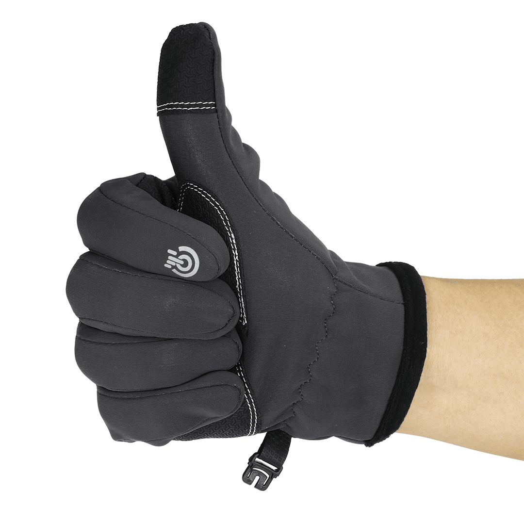 Wind-Stoper Gloves Anti-Slip Windproof Thermal Warm Touchscreen Breathable Skiing Gloves - Trendha