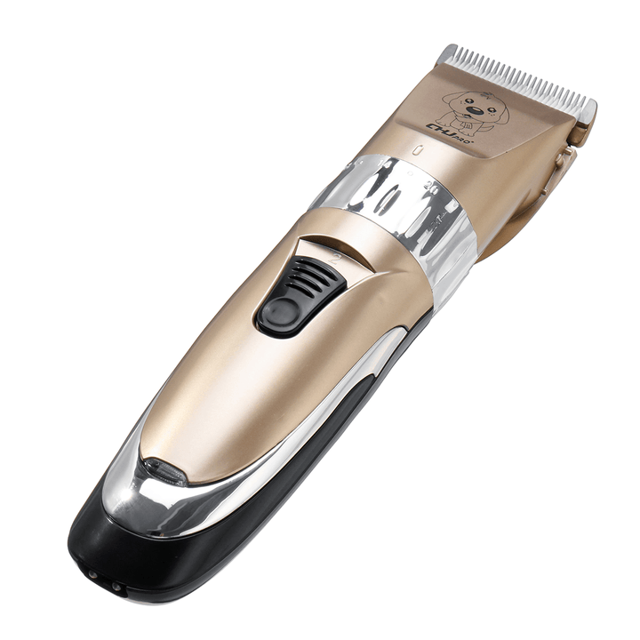Professional Cat Dog Hair Trimmer Electric Pet Clippers Grooming Low Noise Kit USB Rechargeable - Trendha