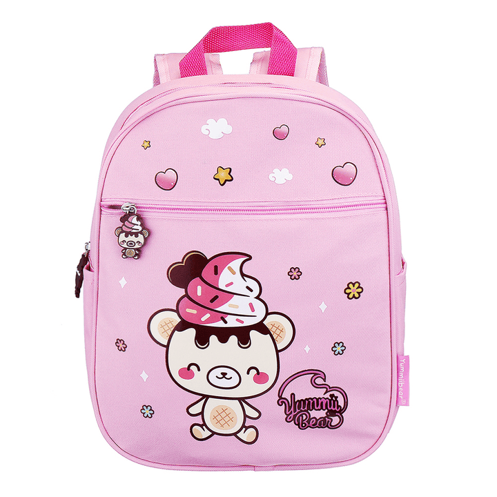 Yummiibear Squishy Pink Schoolbag with Limited Squishy Free Gift - Trendha