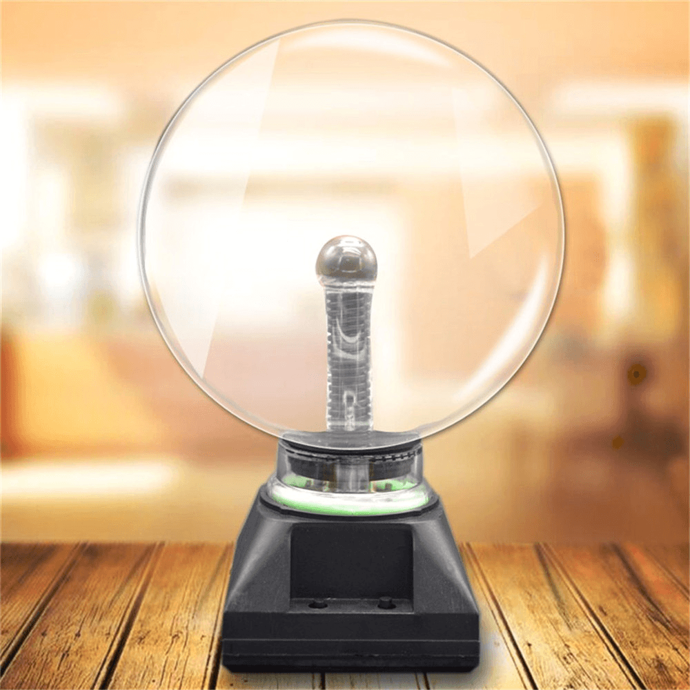 5 Inch Upgrade Plasma Ball Sphere Light Crystal Light Magic Desk Lamp Novelty Light Home Decor - Trendha