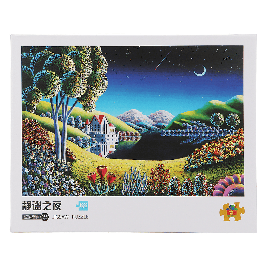 1000 Pieces Jigsaw Puzzle Toy for Adults Children Kids Games Educational Toys - Trendha