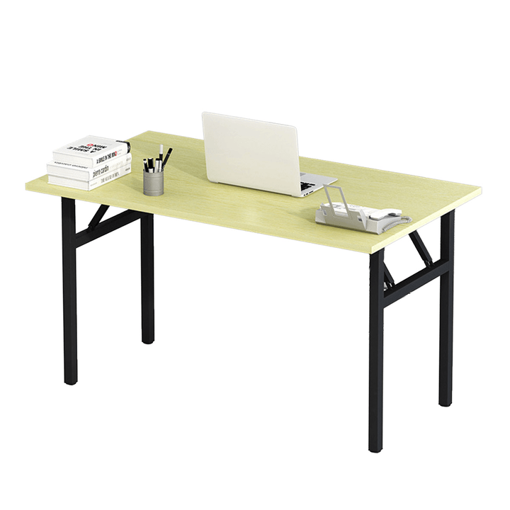Folding Computer Desk Simple Study Table Game Table Writing Desk without Assembling for Home Oficce - Trendha