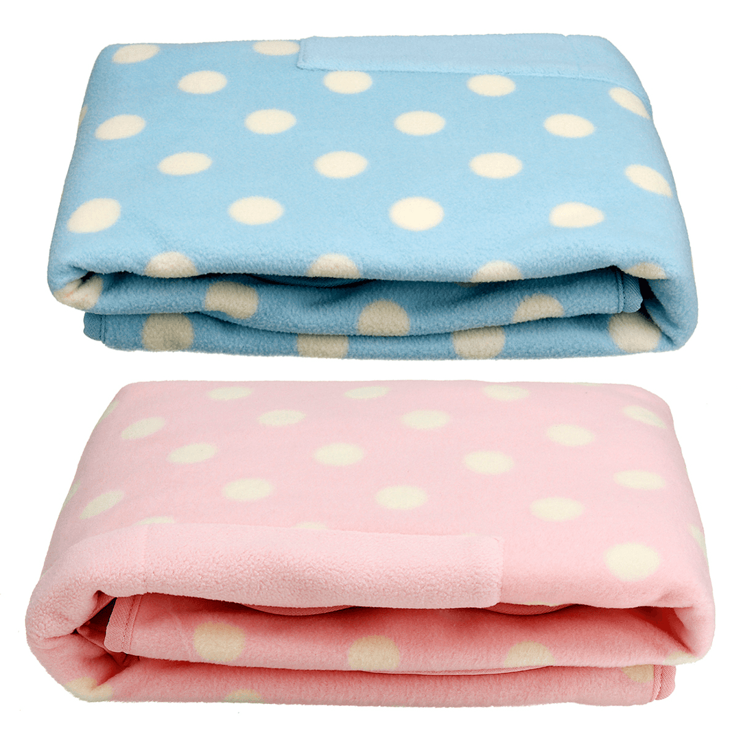 Peepee BW-503 Electric Heated Blanket 88X65Cm USB Charging Knee Pad Car Shawl Removable Pet Mat-Pink/Blue - Trendha