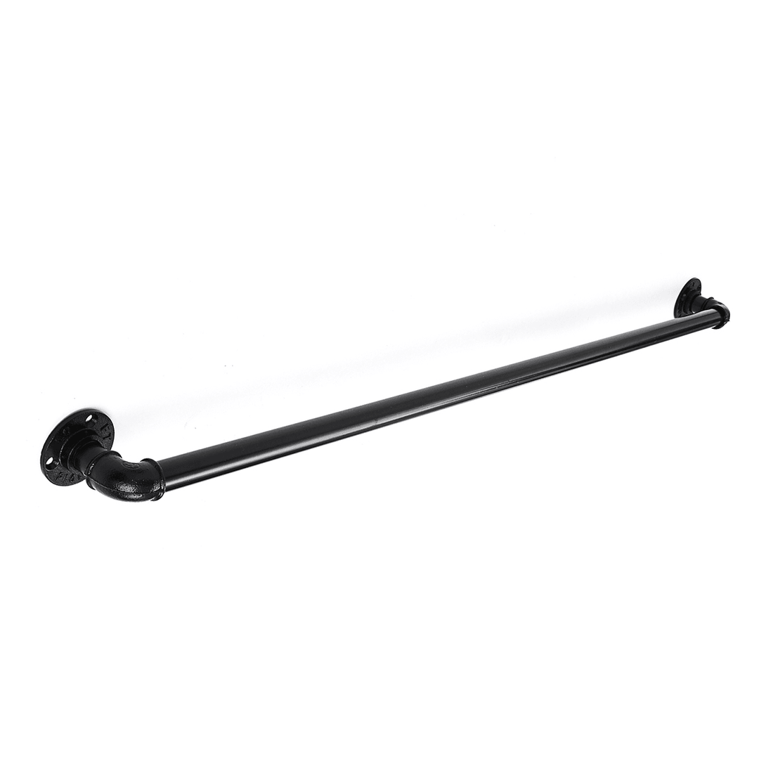 Stair Handrail Banister Bracket Vintage Industrial Pipe Shelf Wall Mount Clothes Rack - Trendha