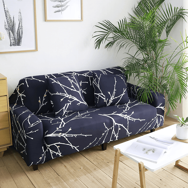 Textile Spandex Strench Sofa Chair Covers Printed Elastic Couch Cover Furniture Protector 4 Sizes - Trendha