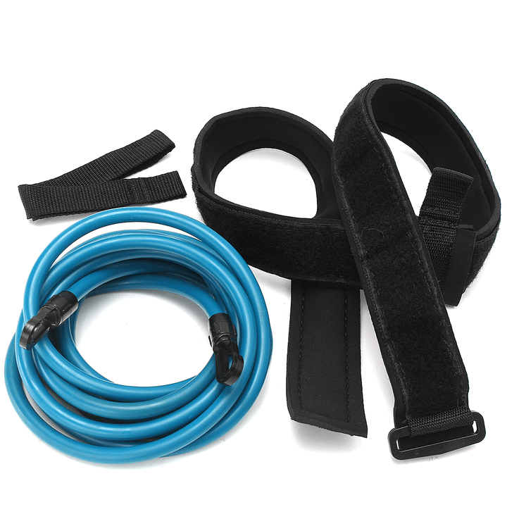 Swim Bungee Training Belt Swimming Pool Resistance Safety Leash Exerciser - Trendha