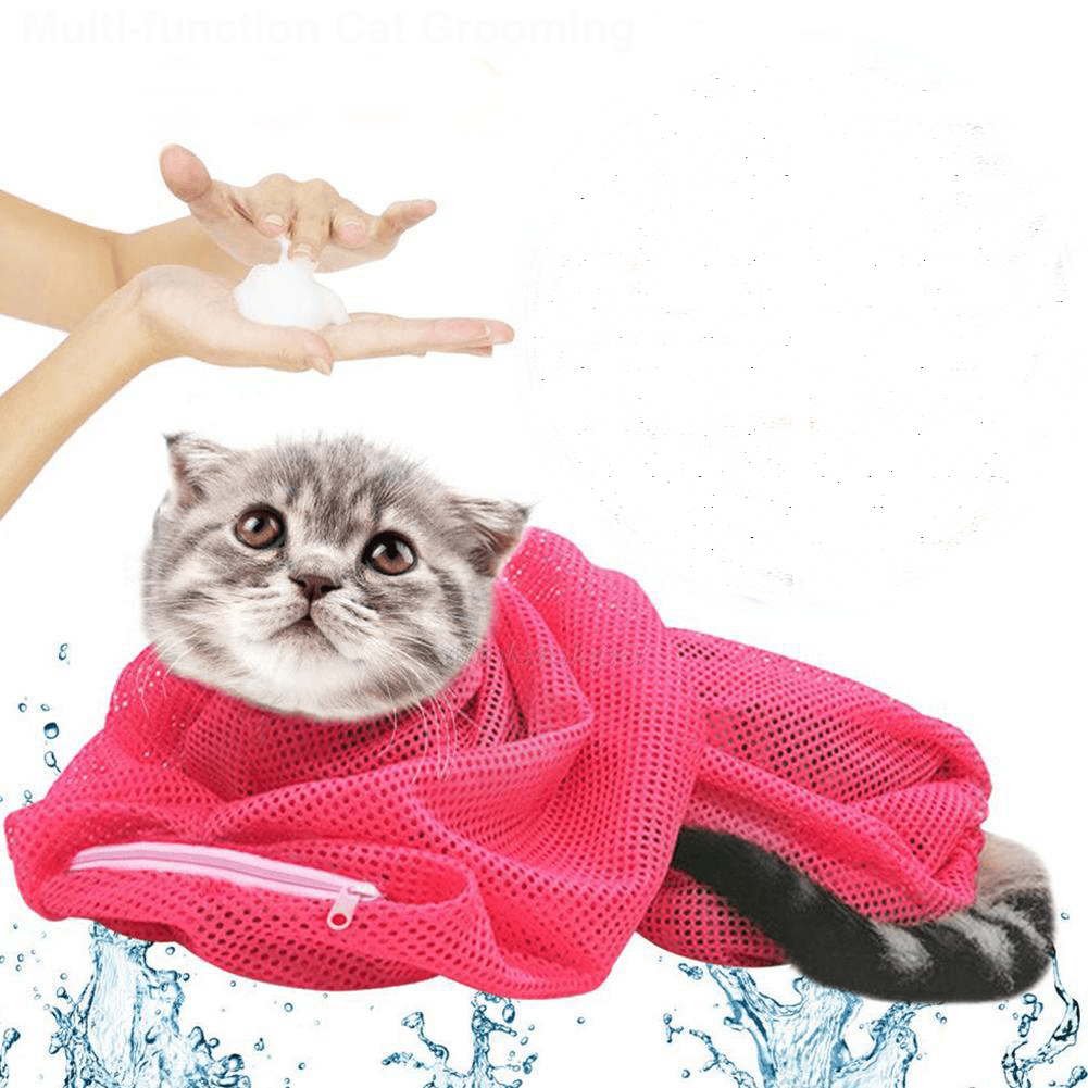 Pet Cat Multi-Function Grooming Bags Nail Cutting Bath Protect Bags Pick Ear Blowing Hair Beauty Bag - Trendha