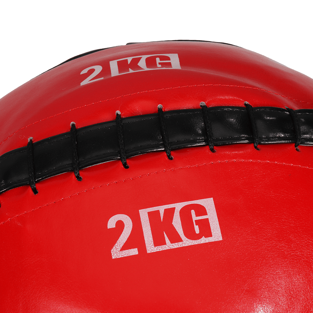2/4/6KG Weighted Fitness Balance Ball PU Soft Gym Inelastic Training Exerciser - Trendha