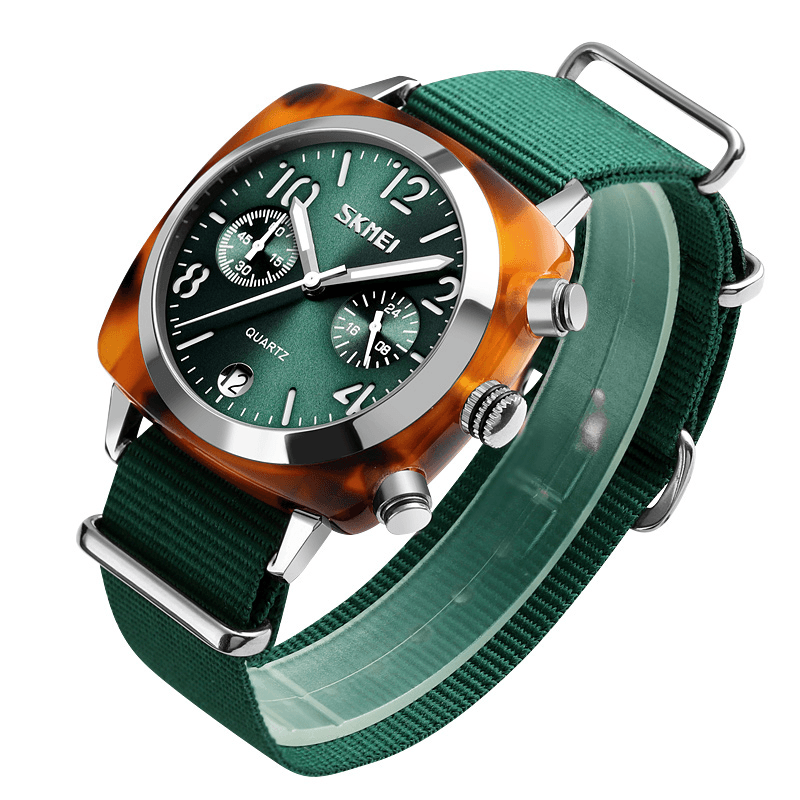 SKMEI 9186 Unique Design Multi-Dial Luminous Waterproof Women Wristwatch Quartz Watch - Trendha
