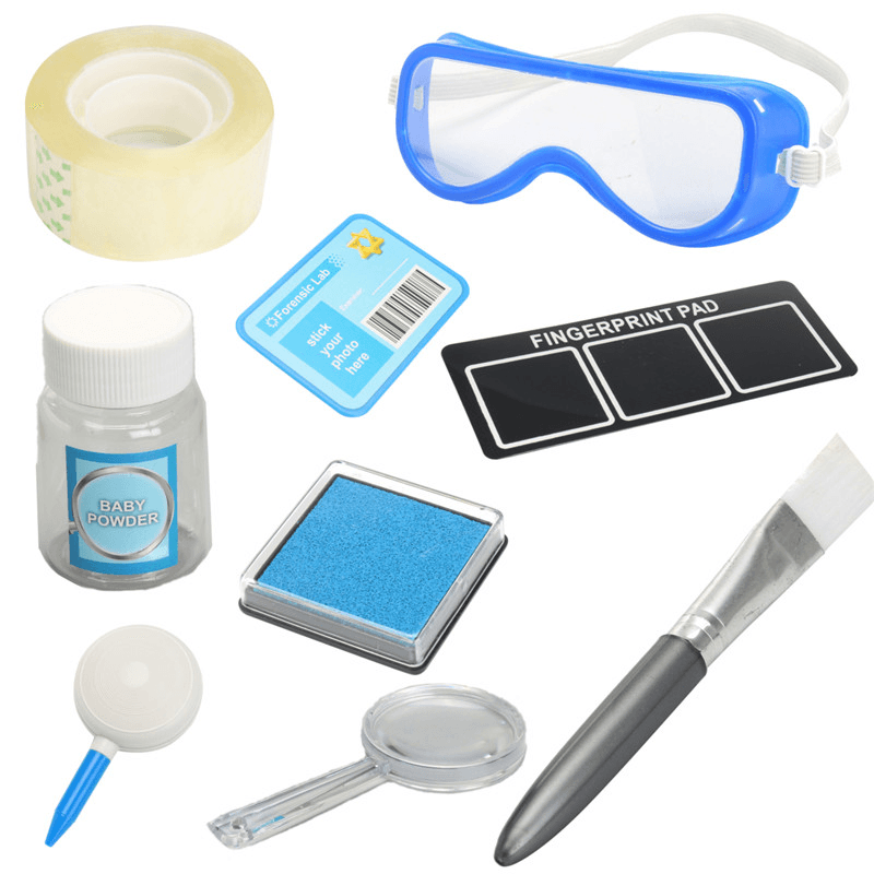 Fingerprint Kit Science Forensic Science Educational Kids Birthday Gift Fun Toys - Trendha