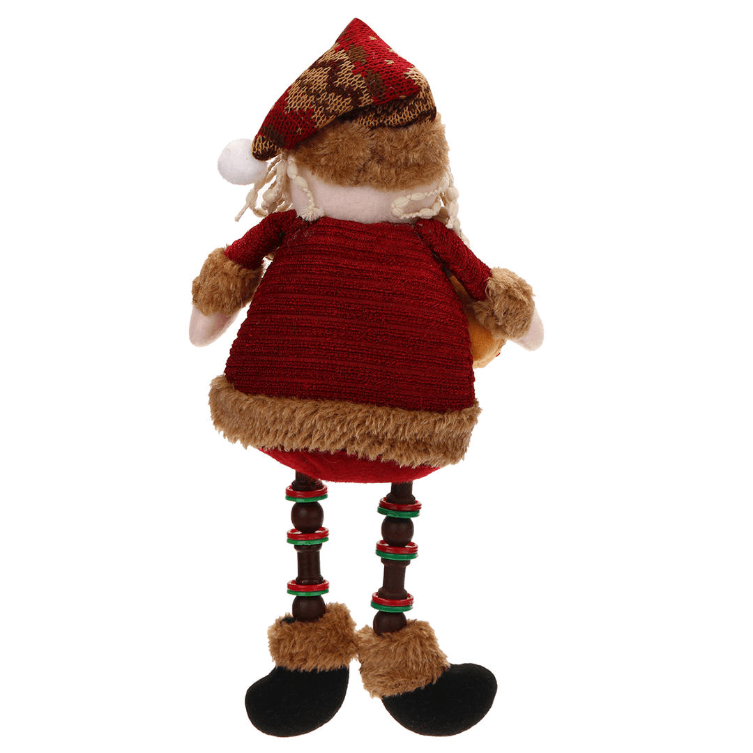 Santa Snowman Reindeer Doll Christmas Decoration Tree Hanging Ornament Gift - Trendha