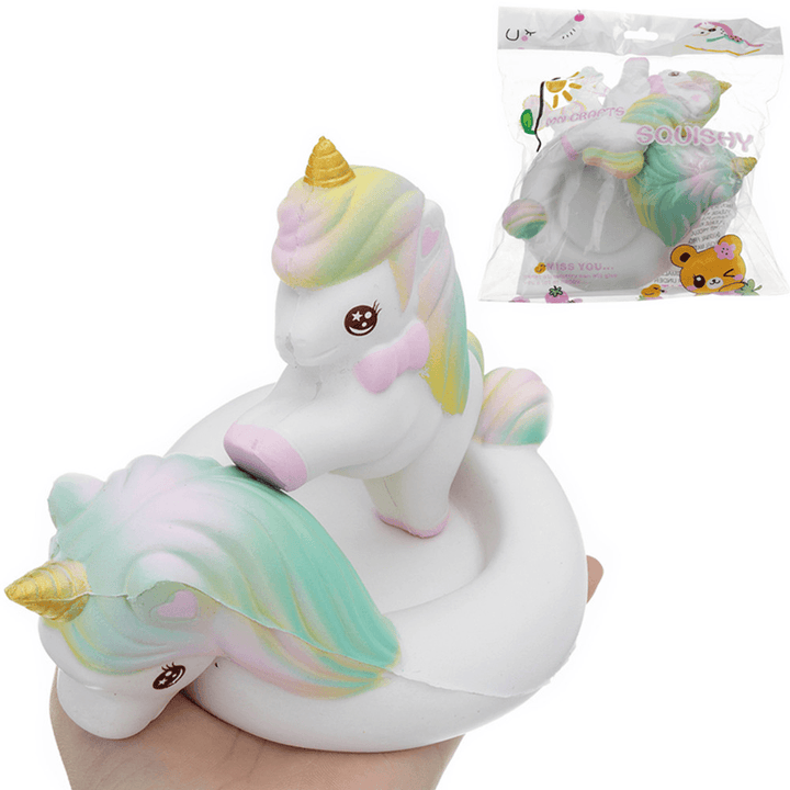 Unicorn Horse Squishy Toy 16*11.5CM Slow Rising with Packaging Collection Gift - Trendha