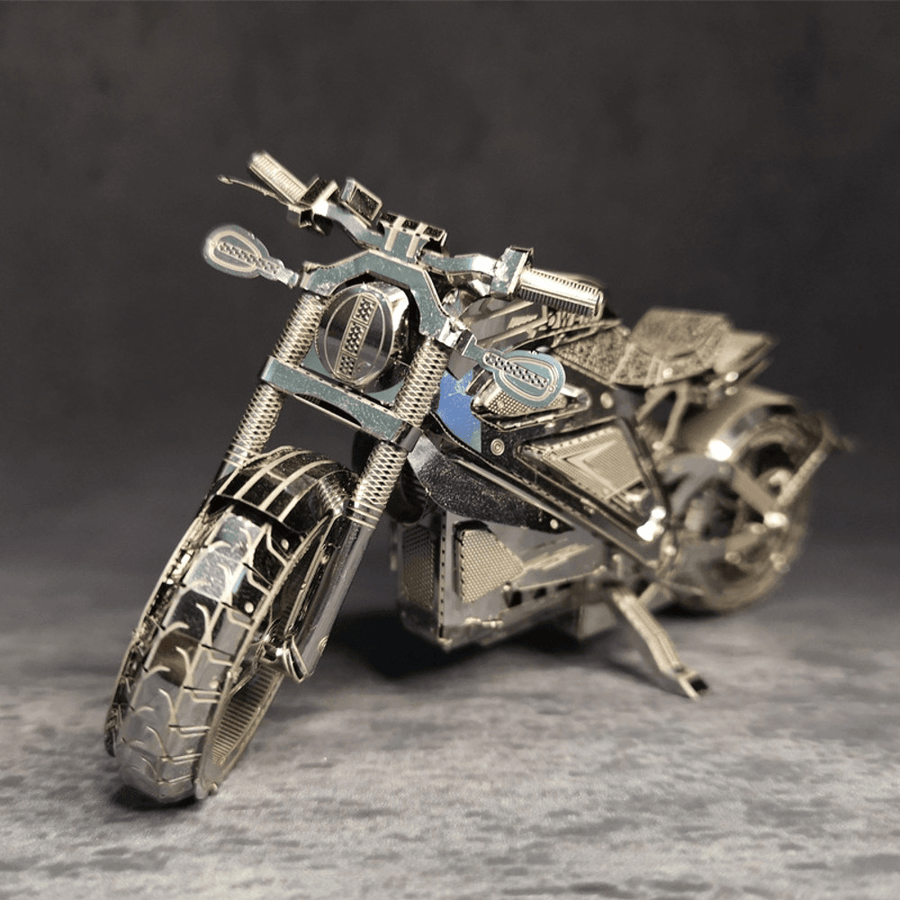 Avengers Motorcycle 3D Metal Assembly Model Puzzle Desktop Decoration Toys - Trendha