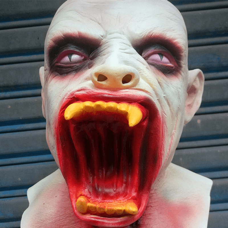 Halloween Death Devil Mask Headgear Horror Vampire Mask Decoration Toys - Trendha