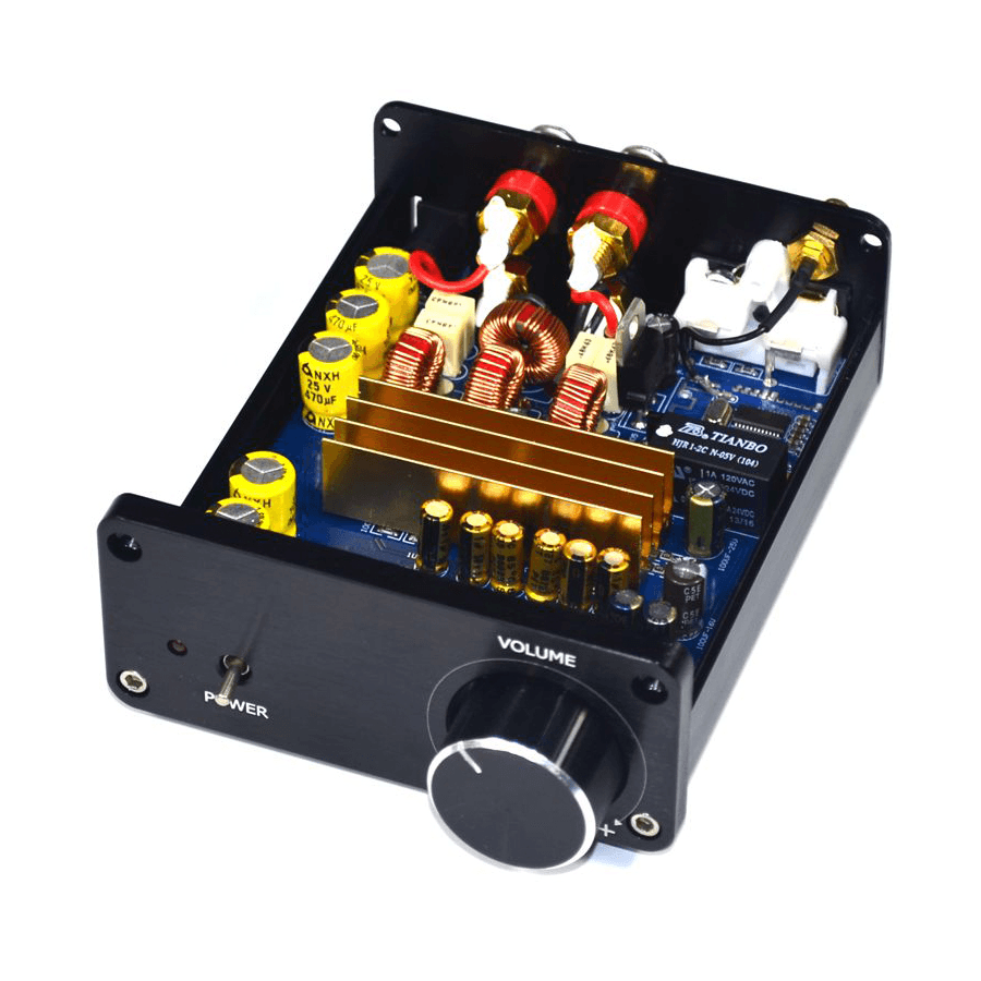 Yjhifi TPA3116 2.0 NE5532 2X100W Bluetooth 4.2 HIFI Dual Chip Fever Digital Power Amplifier Class D Audio Car Home Theater Amp - Trendha