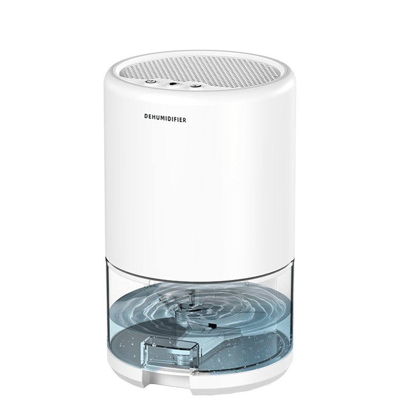 Mini Dehumidifier Air Dryer Moisture Absorber Powerful Dehumidification Negative Ion Sterilization 1000Ml Water Tank for Home Bedroom Kitchen Office - Trendha