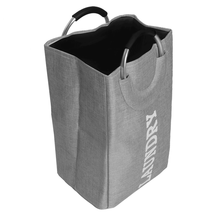 Portable Foldable Oxford Laundry Washing Dirty Clothes Storage Baskets Bag Hamper - Trendha