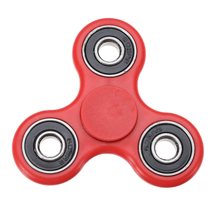 Fidget Hand Spinner Fingertips Gyro Stress Reliever Toy Tri Spinner Whiny for Autism and ADHD Kids - Trendha