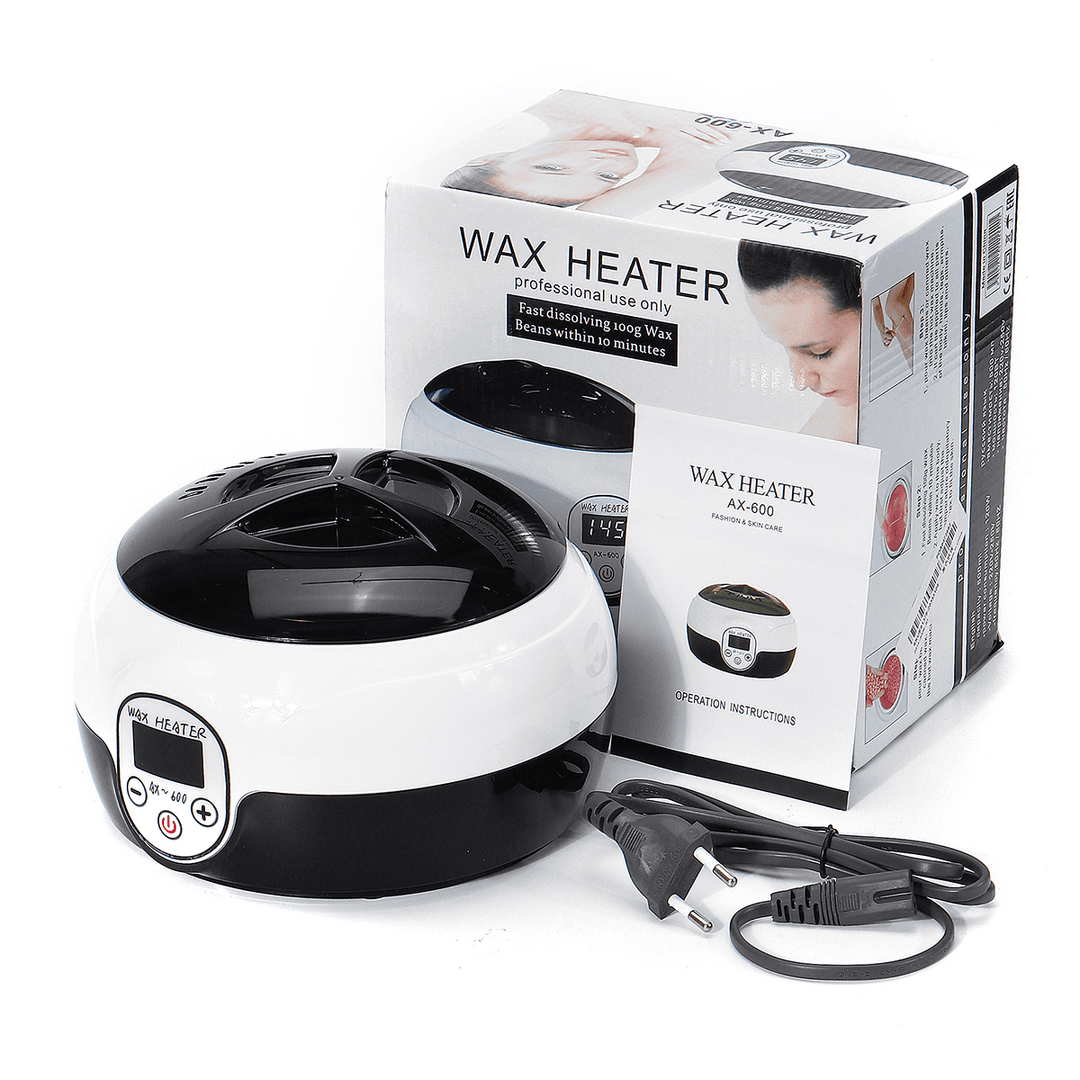 Electric Wax Heater Hair Removal Wax-Melt Machine LED Digital Paraffin Warmer - Trendha