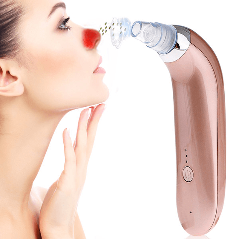 Y.F.M® Rechargeable Electric Blackhead Suction Acne Remover Vacuum Microdermabrasion Pore Cleanser Facial Skin - Trendha