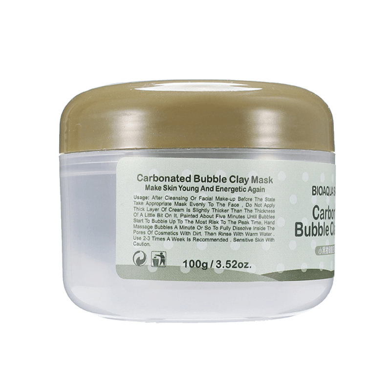 Bubble Clay Mask Mud Blackhead Remove Acid Pore Cleansing - Trendha