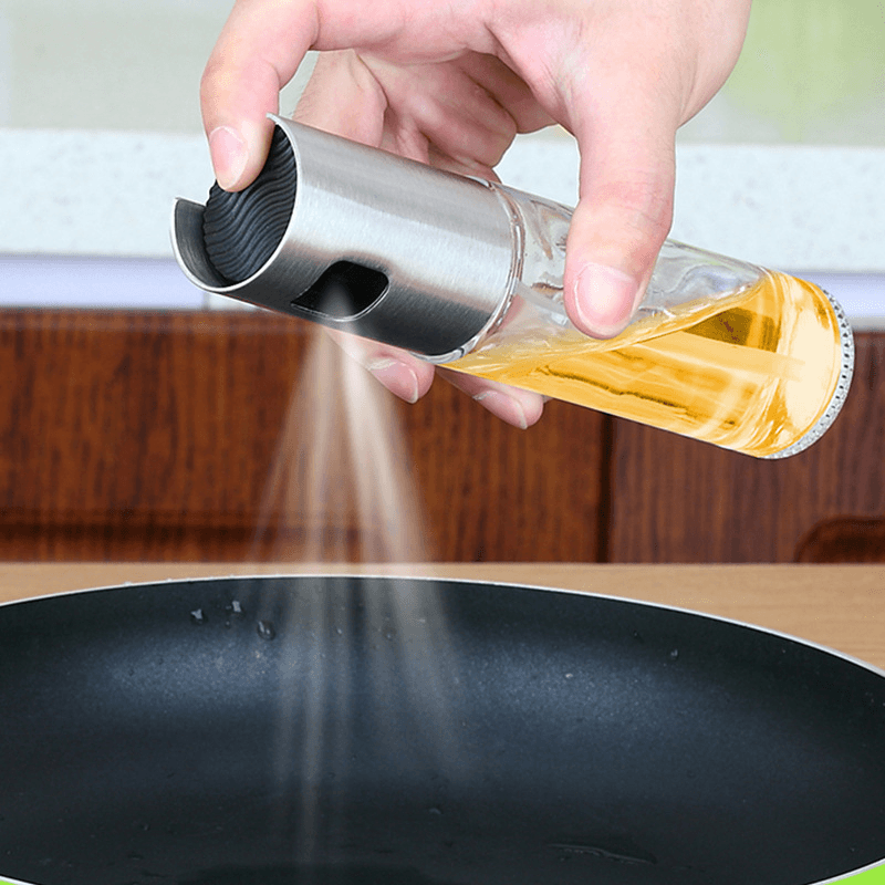Spray Bottles Oil Sprayer Oiler Pot BBQ Barbecue Cooking Tool Can Pot Cookware Kitchen Tool ABS Olive Pump - Trendha