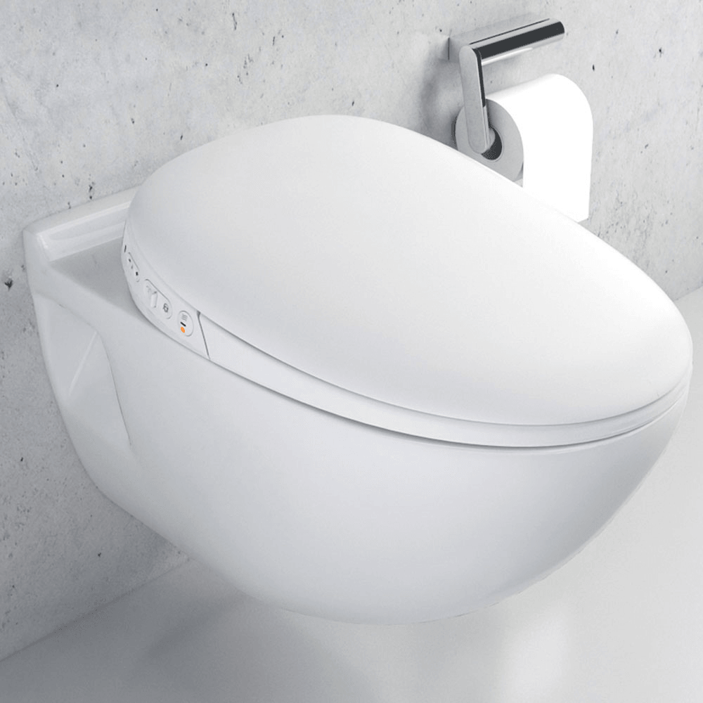 Whale Spout Washing Intelligent Temperature APP Smart Toilet Cover Seat with LED Night Light - Trendha