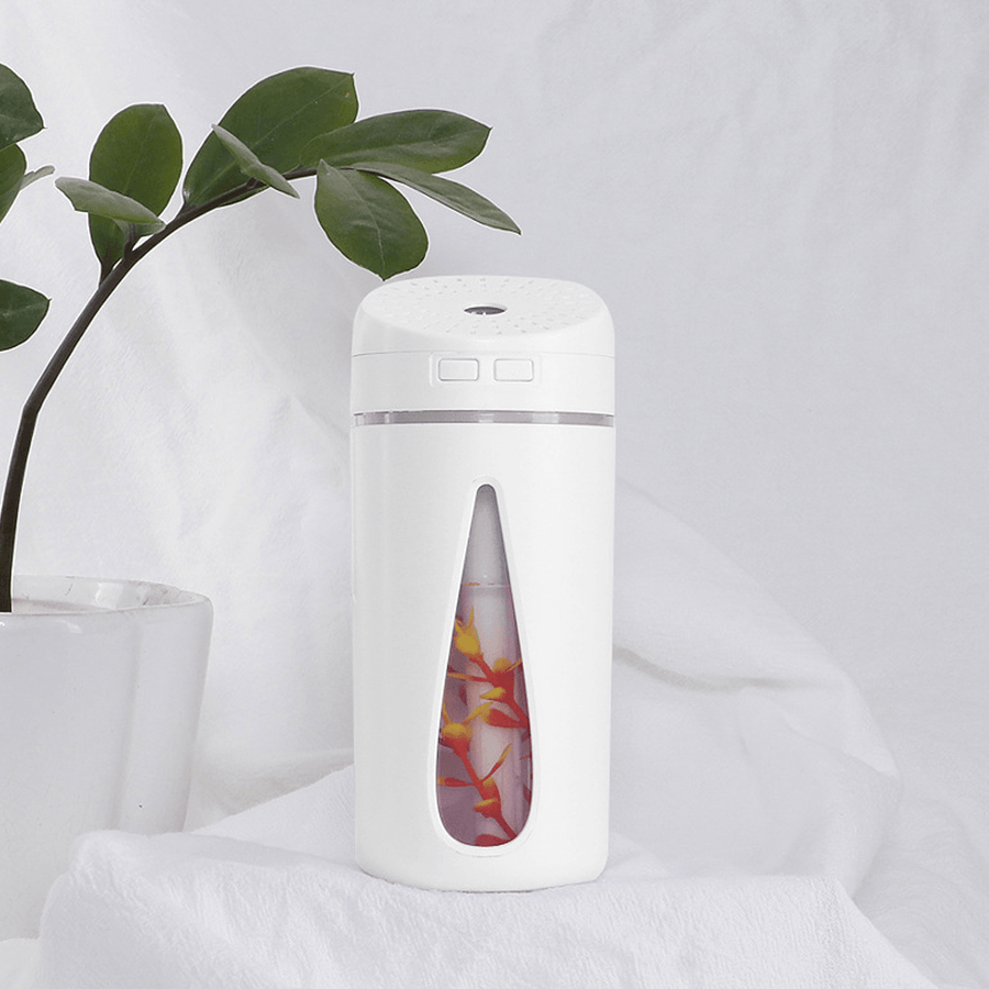 350Ml Air Humidifier Timing Aromatherapy Diffuser Mist Maker with LED Night Light - Trendha