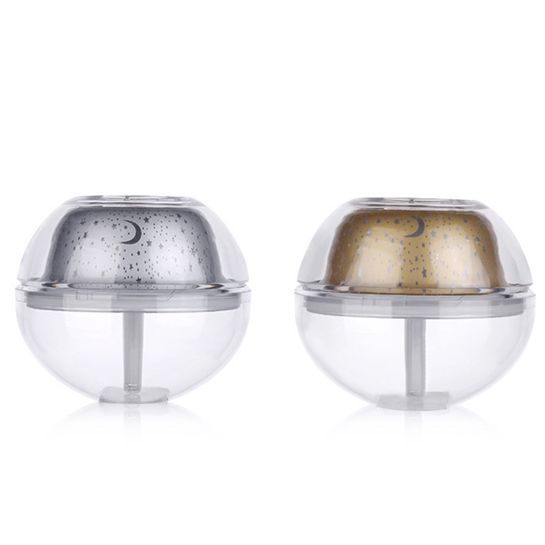 7 Color Crystal LED Light Projector Air Humidifier Diffuser - Trendha