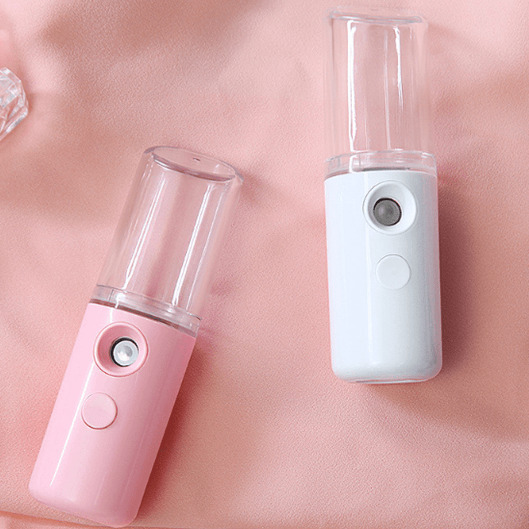 5V USB Portable Pore Facial Steamer Nano Mist Face Sprayer Moisture Skin Care - Trendha