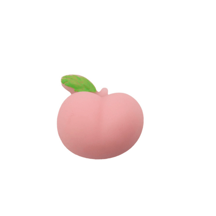 1 PC Super Cute Anti-Stress Dumpling Three-Dimensional Peach Squishy Pinch Music to Vent Puzzle Stress Relievers Toy for Adult Kids Gift - Trendha