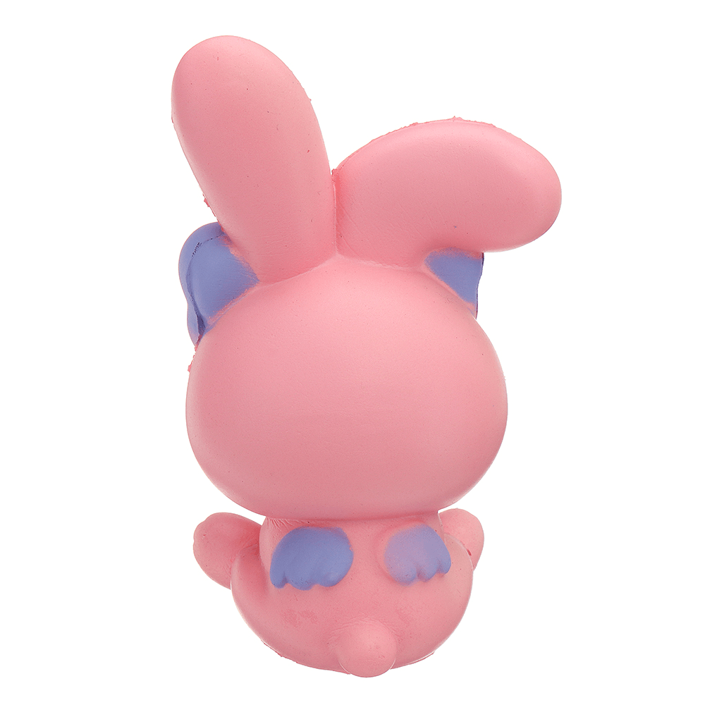 Jumbo Bowknot Rabbit Squishy Slow Rising House Play Toy 8*6*13Cm with Packing Bag - Trendha