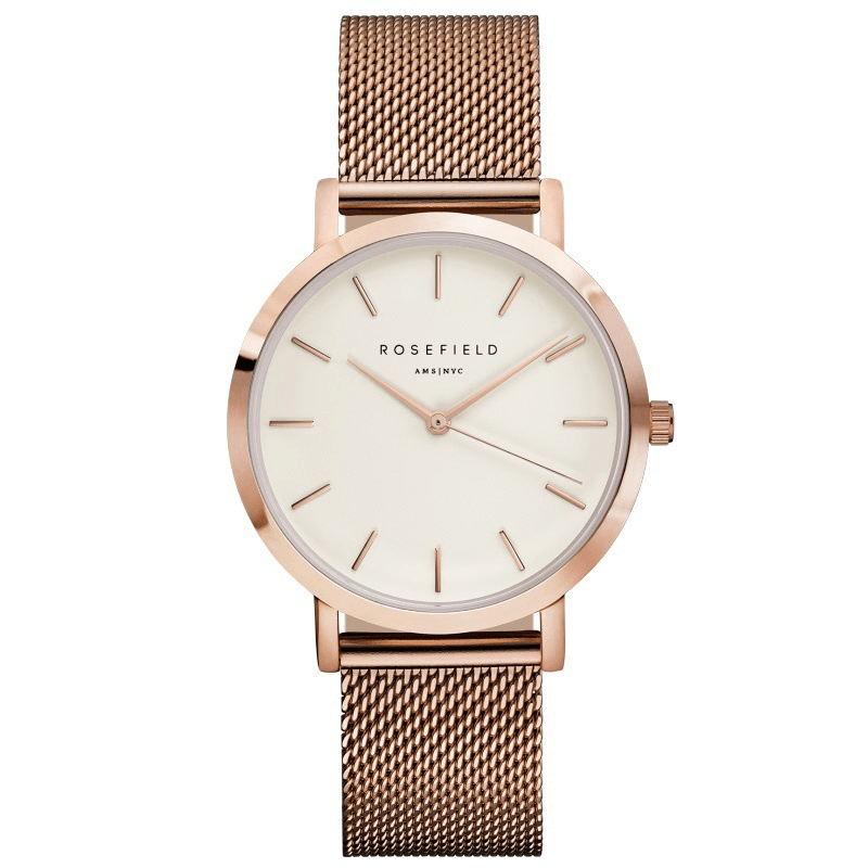ROSEFIELD 726 Women's Casual Quartz Watch with Stainless Steel Strap - Trendha