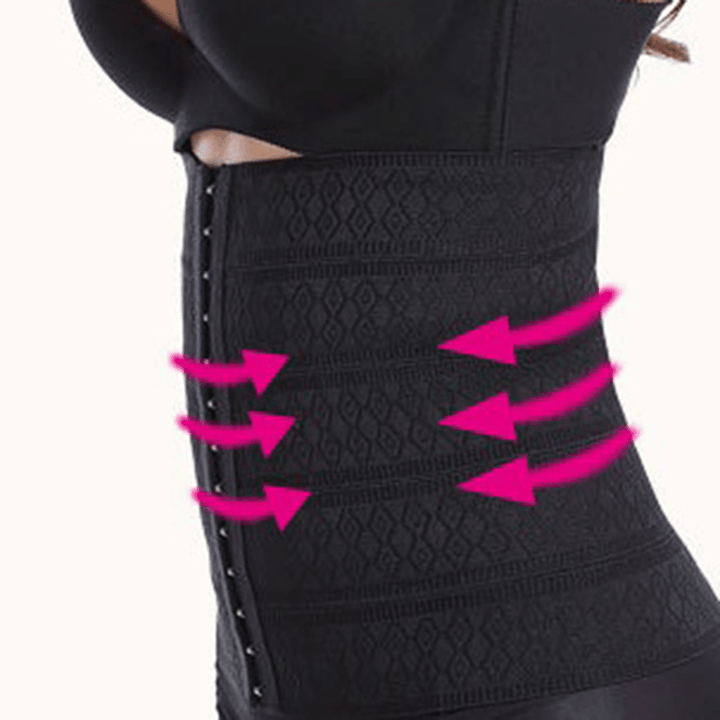 Breathable Elastic Corset Waist Trainer Body Shaper Slim Belt Modeling Strap Shapewear - Trendha