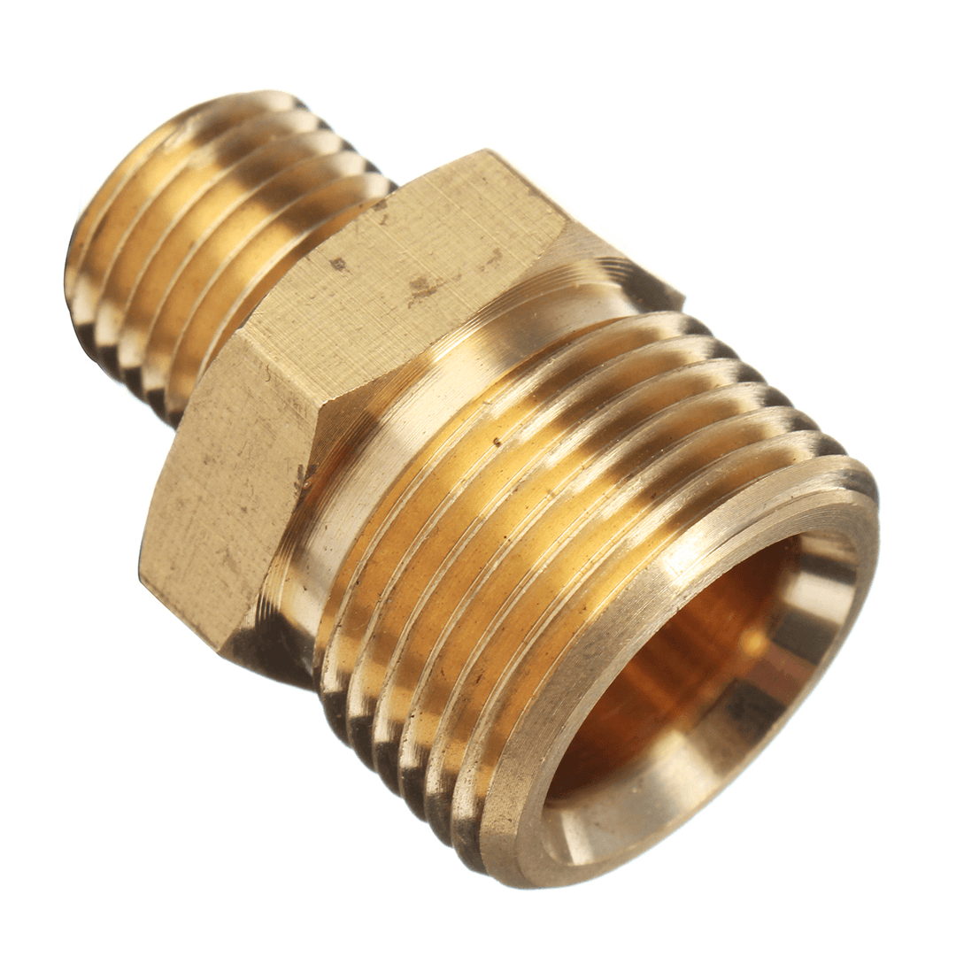 M22 Male to 1/4" Male Adapter Brass Pressure Washer Hose Quick Connect Coupling Fitting for Karcher - Trendha