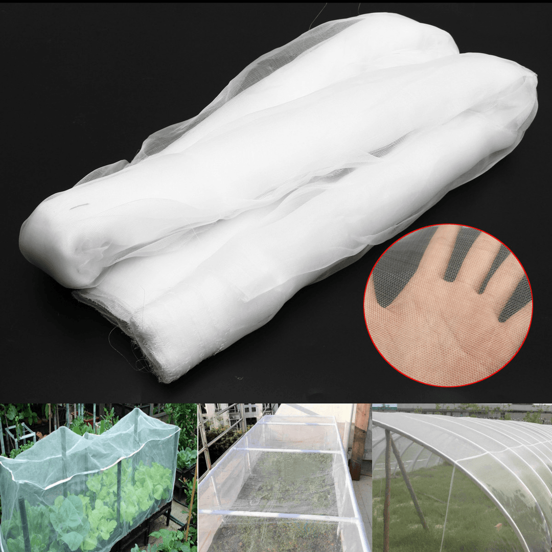 32X8Ft Mosquito Bug Insect Bird Net Hunting Barrier Crop Planter Protect Mosquito Net - Trendha