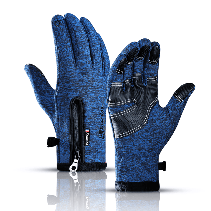 Winter Warm Windproof Waterproof Gloves Touch Screen Sports Gloves Ski Riding Bikes Motorcycle Gloves Touch Screen Gloves - Trendha