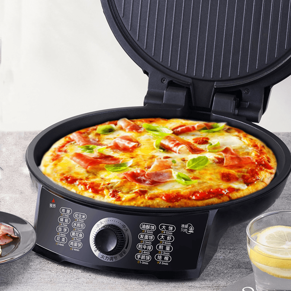 LIVEN LR-X2901 Electric Baking Pan Crepe Maker 1200W Knob Control Three Gears Firepower from Ecological Chain - Trendha