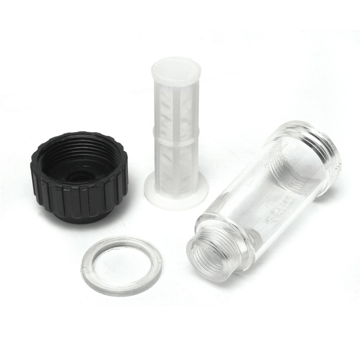 High Pressure Washer Universal Transparent Plastic Filter Priming Pump Assembly - Trendha