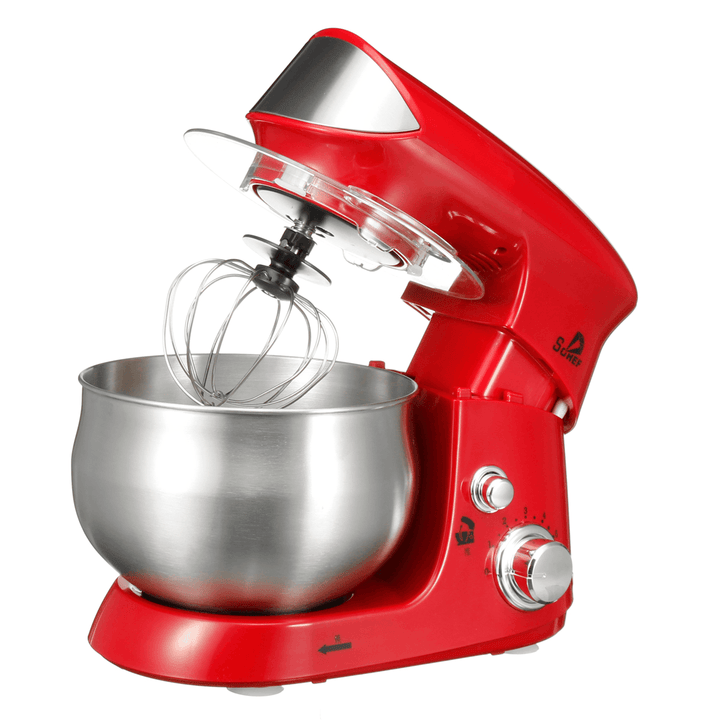 600W 220V Electric Stand Mixer Machine Whisk Beater Bread Cake Baking Cooking - Trendha