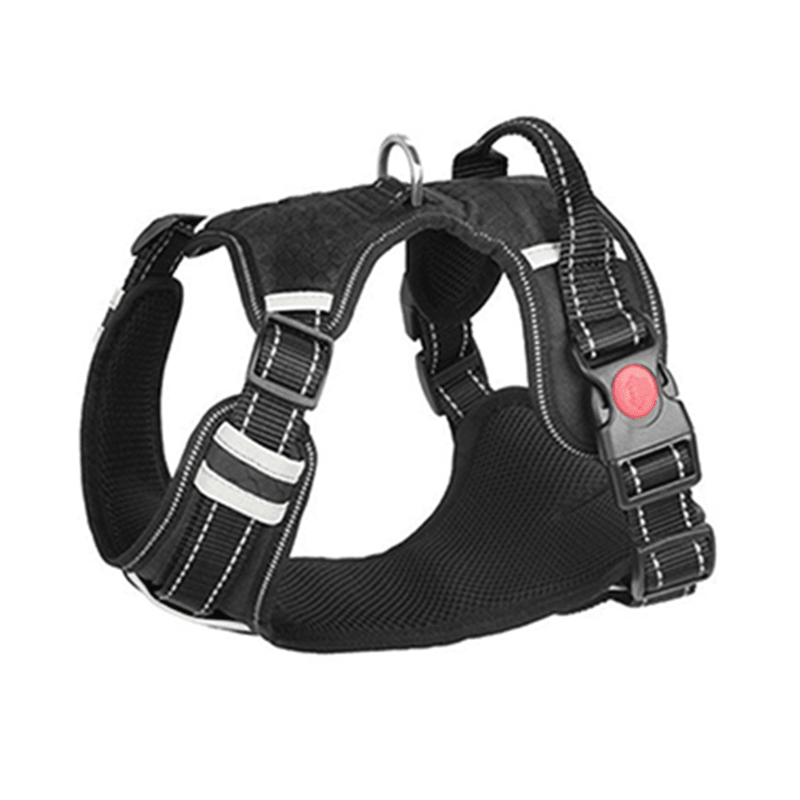 Daily Walking Outdoor Activities S/M/L/XL Pet Dog Harness Front Clip Reflective Explosion-Proof Rushing Oxford Padded Soft Vest Chest Strap Back - Trendha