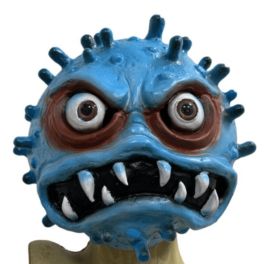 5 Kinds of 2019 Germs Latex Mask for Halloween Toys - Trendha