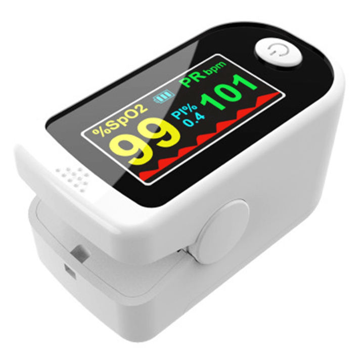 BOXYM JSL-X201 Finger-Clamp Pulse Oximeter Oxygen Saturometro Pulse Rate Monitor Digital SPO2 Medical Saturatiemeter Vinger Monitor - Trendha